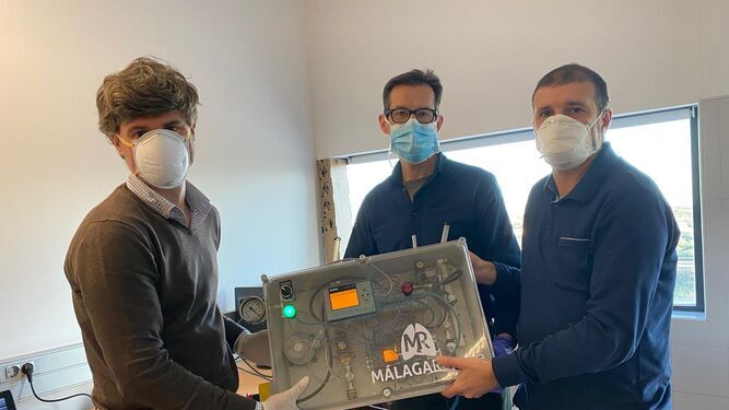 Los nuevos respiradores 'Málaga Respira 3'